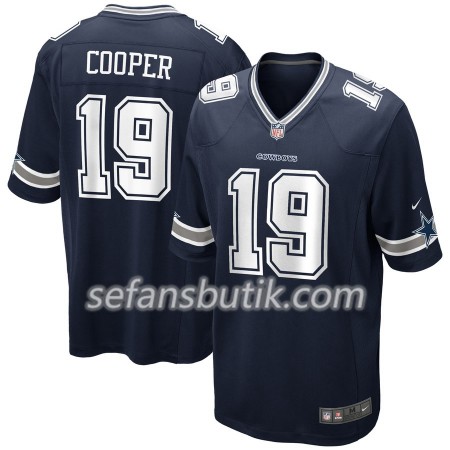 Dallas Cowboys Tröjor Amari Cooper 19 Nike Navy - Herr Dallas Cowboys Tröjor Amari Cooper 19 Nike Navy - Herr